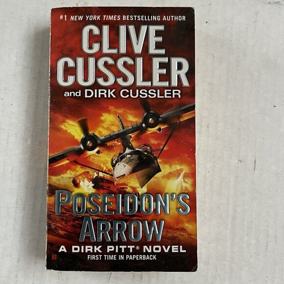 Poseidon's Arrow Dirk Pitt Adventure Paperback by Clive Cussler 2012 - Picture 1 of 6